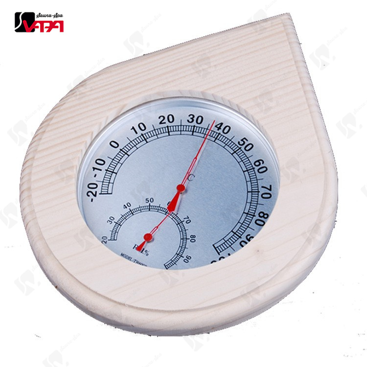 pine thermometer for sauna