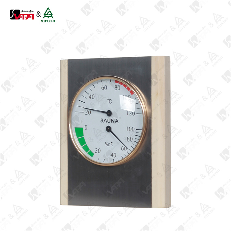 pine thermometer and hygrometer